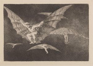 Ett sätt att flyga av Francisco Jose de Goya y Lucientes