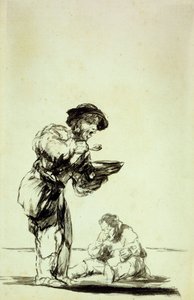 Hamnar de som slipper arbete så här?, av Francisco de Goya