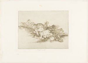 It Always Happens, skylt åtta från The Disasters of War av Francisco Jose de Goya y Lucientes