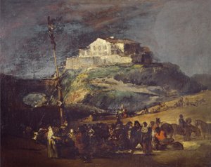 Fettstången av Francisco Jose de Goya y Lucientes