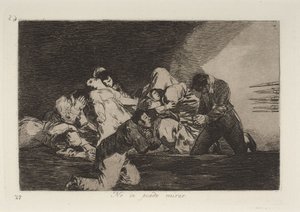 Man kan inte titta av Francisco Jose de Goya y Lucientes
