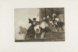 Stackars Folly, tallrik elva från Los Proverbios av Francisco Jose de Goya y Lucientes