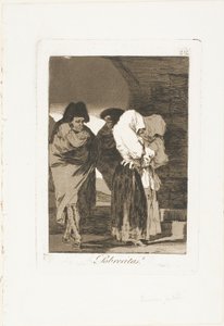 Stackars småtjejer!, tallrik 22 från Los Caprichos av Francisco Jose de Goya y Lucientes