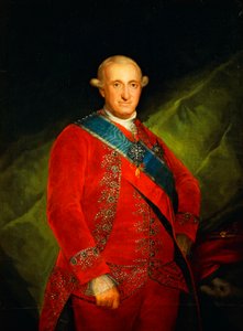 Porträtt av Karl IV av Bourbon (Portici av Francisco Jose de Goya y Lucientes