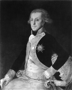 Porträtt av general Ricardos av Francisco Jose de Goya y Lucientes