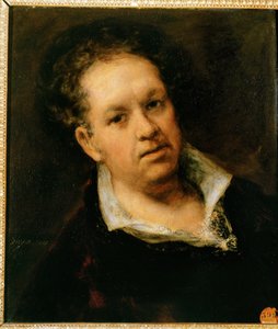 Självporträtt ... (målning på duk) av Francisco Jose de Goya y Lucientes