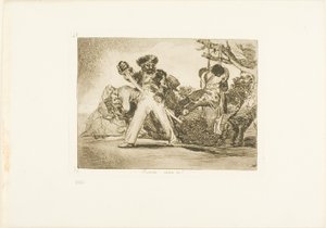 Det är tufft!, plansch 31 från Krigets katastrofer av Francisco Jose de Goya y Lucientes