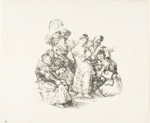 Den andalusiska dansen av Francisco Jose de Goya y Lucientes