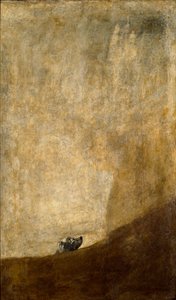 Hunden av Francisco de Goya