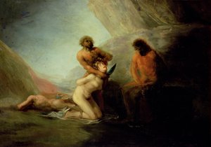 The Execution, c.1808-12 (olja på duk)