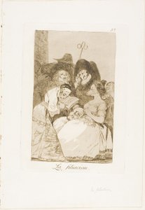 The Filiation, tallrik 57 från Los Caprichos av Francisco Jose de Goya y Lucientes