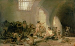 Dårhuset av Francisco de Goya