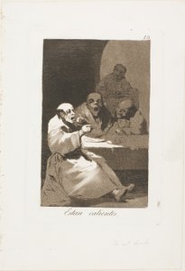 De är Hot, tallrik 13 från Los Caprichos av Francisco Jose de Goya y Lucientes