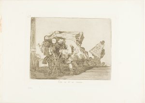 Det här är inte mindre, skylt 67 från The Disasters of War av Francisco Jose de Goya y Lucientes