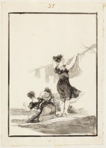 Användbart arbete av Francisco de Goya