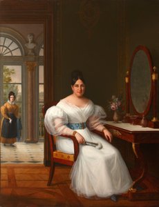 Carmen Moreno, markisinnan av Guadalquivirs marismas av Francisco Lacoma y Fontanet