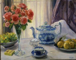 BAKGRUNDSLJUS - XX TALLET - 48X73 CM