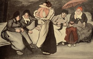 En solig söndag i friska luften, tecknad serie från LAssiette au Beurre, 23 augusti 1902