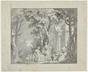 Klassisk scen, 1775-1800. av Francisco Vieira