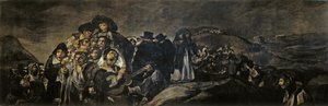 En pilgrimsfärd till San Isidro av Francisco de Goya
