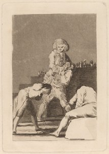 Al Conde Palatino (Till greve Palatine) av Francisco de Goya