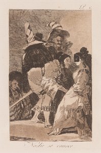 Utseende är vilseledande, sent 18:e-tidigt 1800-talet (tryck) av Francisco de Goya