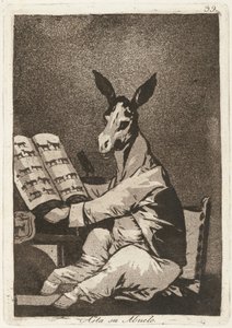 Asta su abuelo (och så var hans farfar) av Francisco de Goya