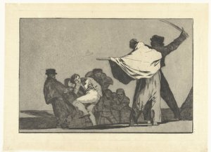 Känd dårskap Skingra Conocido Los Disparates (The follies) (serietitel) Los Proverbios (Ordspråken) (serietitel) av Francisco de Goya