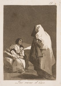 Bussebaskets undergång av Francisco de Goya