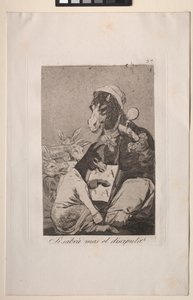 Caprices: Kan inte eleven veta mer? av Francisco de Goya