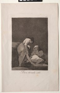 Caprichos: Det är fint sträckt av Francisco de Goya