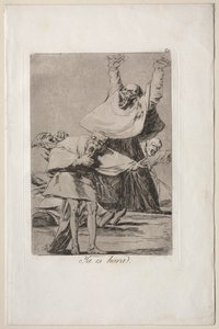 Caprichos: Det är dags. av Francisco de Goya