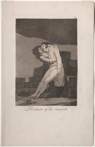 Caprichos: Kärlek och död av Francisco de Goya