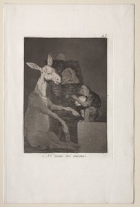 Caprichos: Varken mer eller mindre av Francisco de Goya