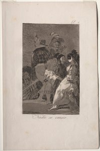 Caprichos: Ingen känner sig själv av Francisco de Goya