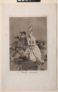 Caprichos: Inget kunde göras åt det av Francisco de Goya