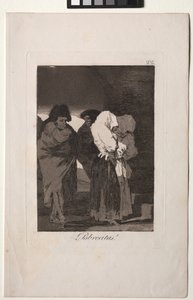 Caprichos: Stackars små flickor! av Francisco de Goya