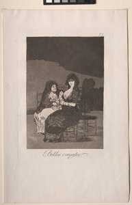 Caprichos: Pretty Teachings. av Francisco de Goya