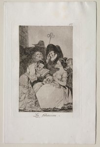 Caprichos: Filiationen. av Francisco de Goya