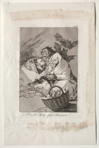 Caprichos: Det finns mycket att suga av Francisco de Goya