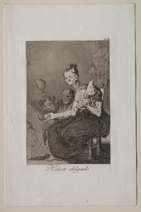 Caprichos: De snurrar fint av Francisco de Goya