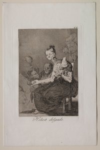 Caprichos: De snurrar fint. av Francisco de Goya