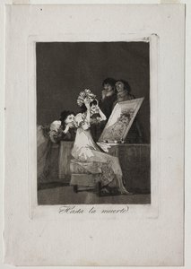 Caprichos: Till döden av Francisco de Goya