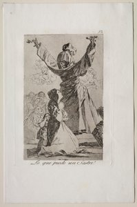 Caprichos: Vad en skräddare kan göra! av Francisco de Goya