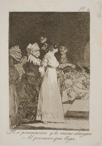 De säger ja och gifter sig med den första bäst av Francisco de Goya