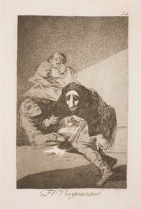 Den skamlösa av Francisco de Goya