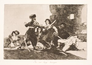 Det är redan för sent (19) av Francisco de Goya