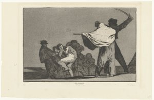 Den där soldaten! ¡Que Guerrero! (Quel guerrier) (titel på objekt) Disperate Conocido (The Known Folly) Los Disparates (The follies) (serietitel) Los Proverbios (Ordspråken) (serietitel) av Francisco de Goya