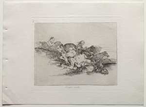 Disasters of War: It Always Happens, 1810-1820. av Francisco de Goya