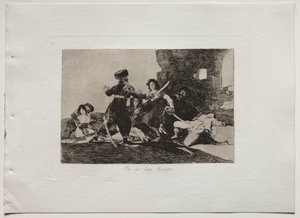Disasters of War: Det finns inte tid nu av Francisco de Goya